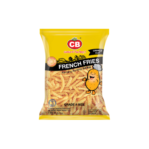 CB French Fries Crinkle Cut <br/> 曲形薯条