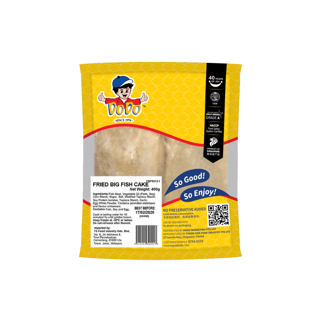 DODO Fish Cake & NGOH HIANG Series CB Frozen