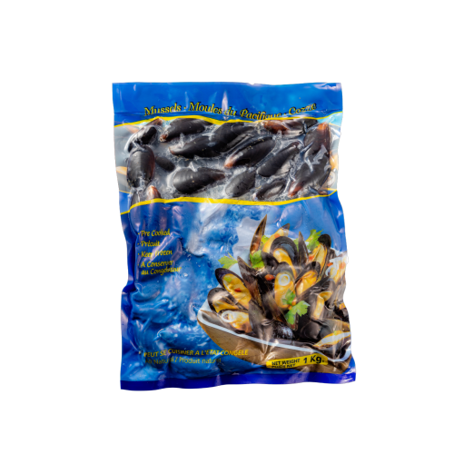 Chile Frz Whole Shell Black Mussels | 智利全壳黑蚝