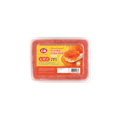 CB Frozen Seasoned Flying Fish Roe Tobiko (Orange) | 飛魚籽 (橙色)